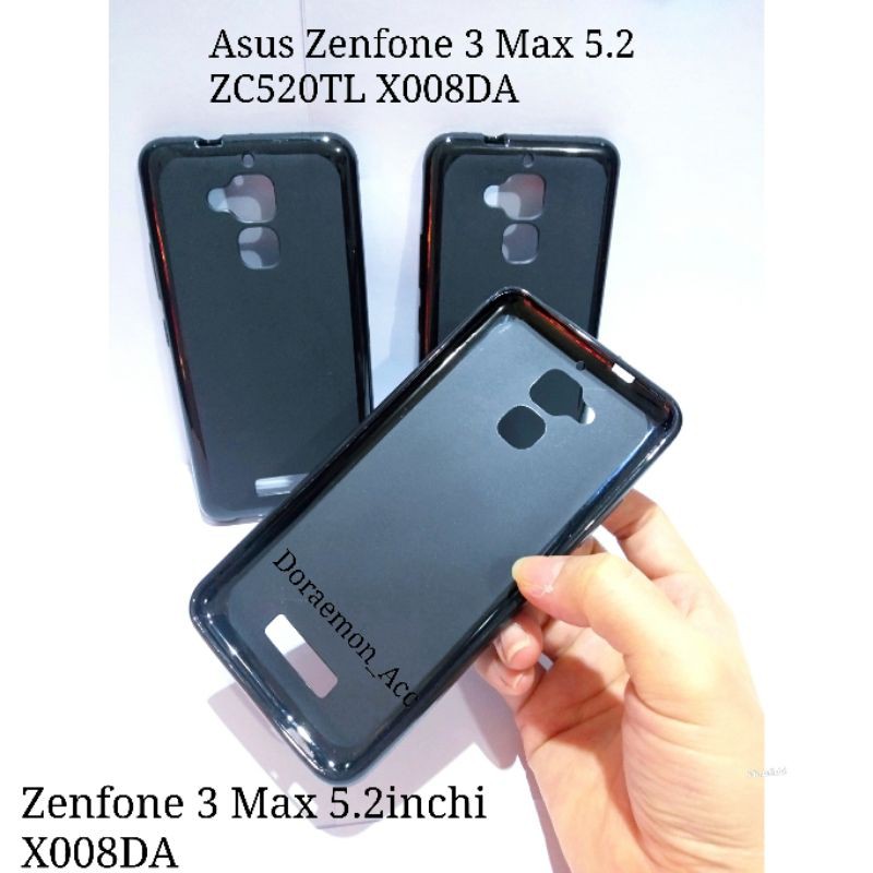 Silicon Softshell Asus Zenfone 3 Max 5 5 Zc553kl X00ddb Zenfone 3 Max 5 2 Zc520tl X008da X008db Shopee Indonesia