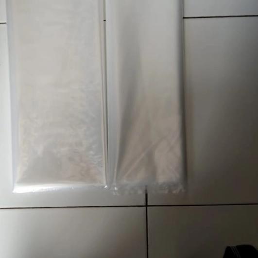 

Plastik Packing Ikan Koi tebal 0.8 murah -50 X 120 CM - 25 x 60 cm