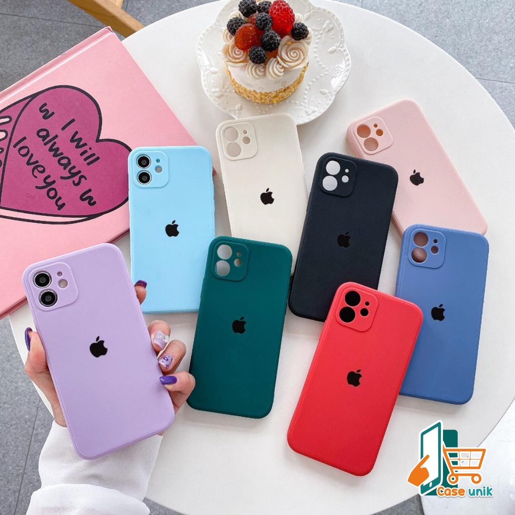 Softcase Original Silikon Pelindung Kamera 1phone 6 6+ 7 7+ 8 8+ Se Cs3129