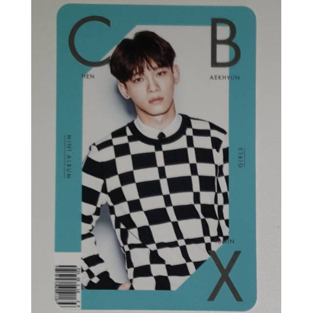 Exo chen cbx girls album pc / photocard
