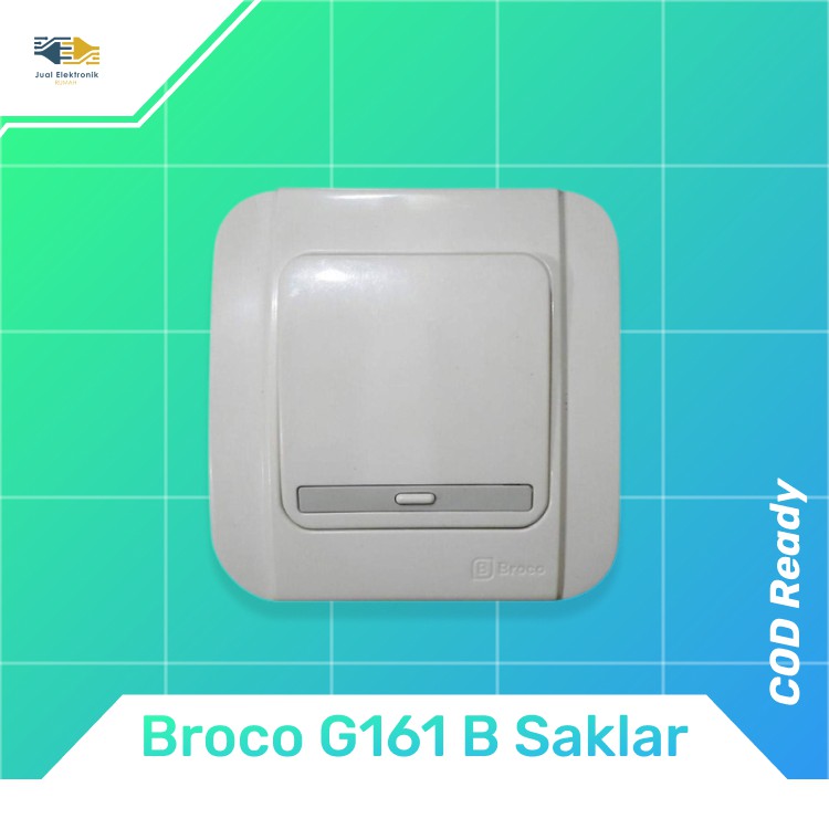 Broco G161-55S (B) Saklar Engkel Snow White