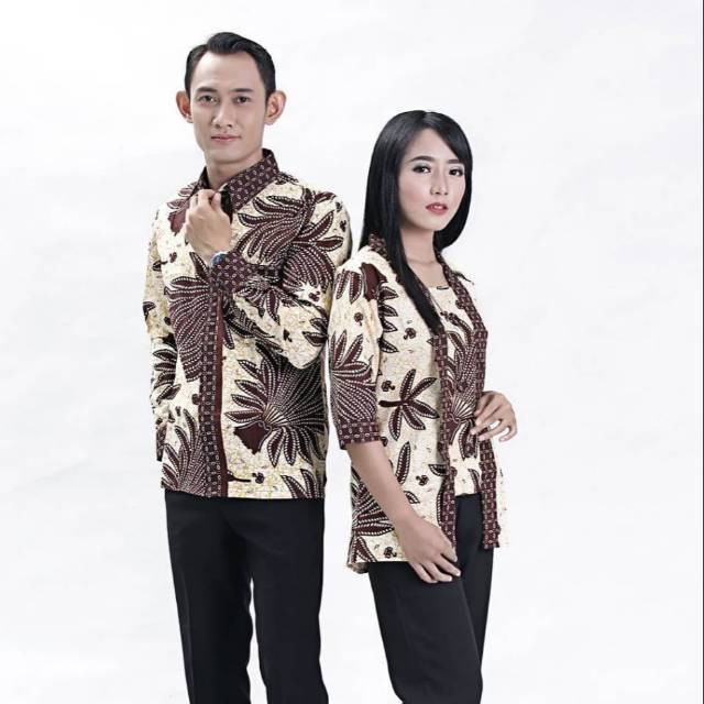 Couple Batik Cowo Lengan Panjang