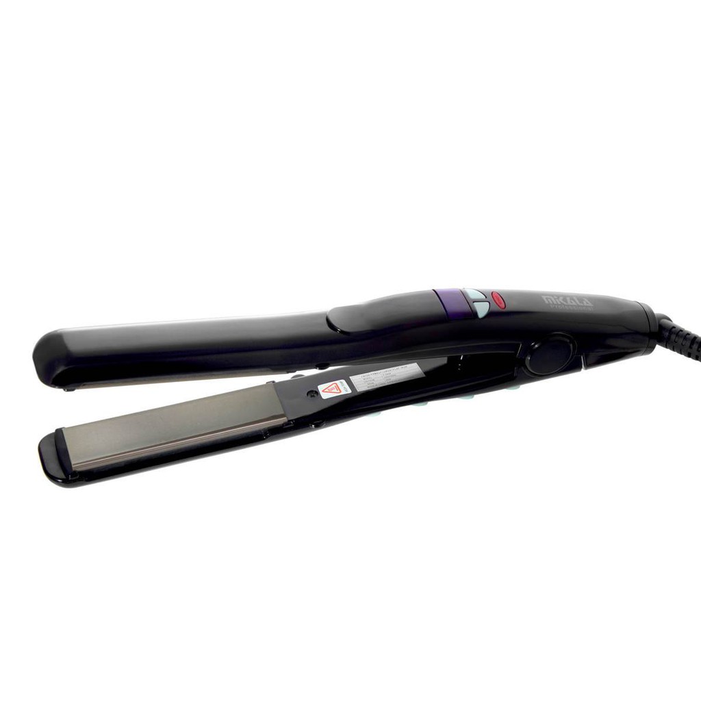 Mikata – V2229 Catok Pelurus Rambut Ceramic Vibration – Black