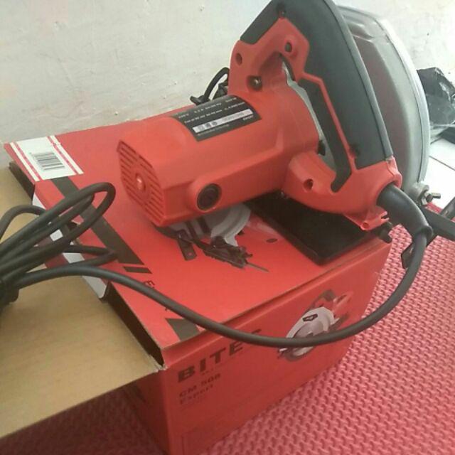 Mesin Circular Saw / Potong Kayu 7 (185 Mm) Bitec Cm 508 Expert