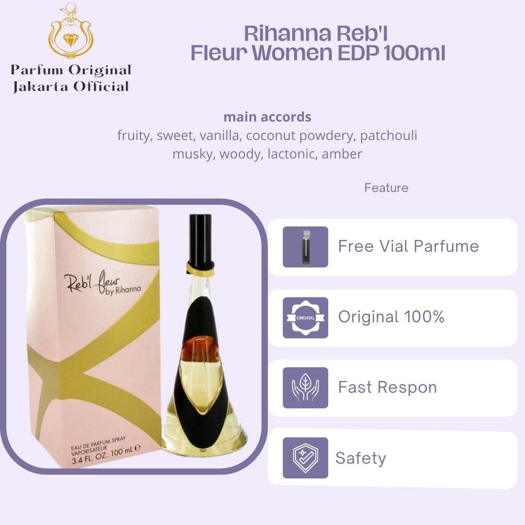 Parfum Parfume Perfume Asli Perawatan Kecantikan Original Import Branded Wanita Perempuan Cewek Riha