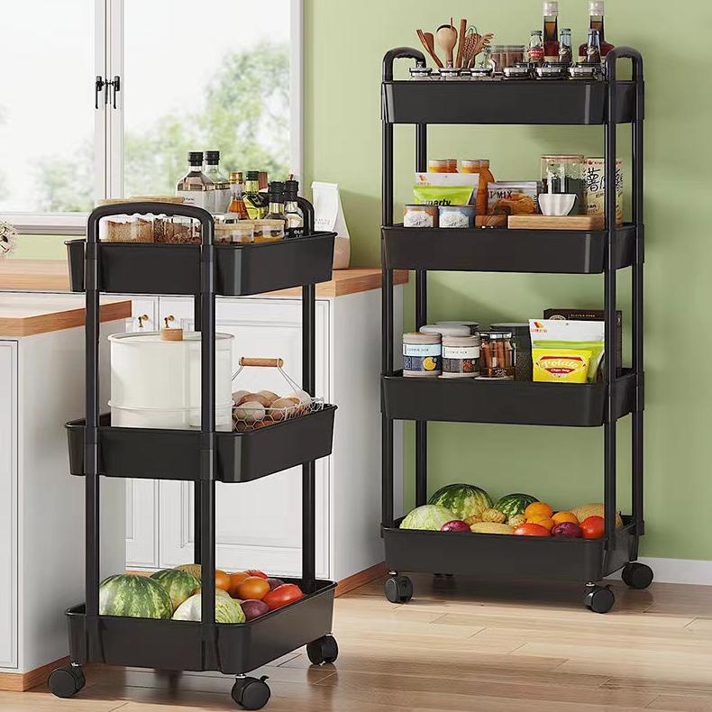 Inaso Rak Troli Dorong Rak Kamar Mandi Rak Buku Kamar Rak Sudut Ruang Tamu Rak Besi Tempat Penyimpan