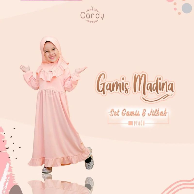 GAMIS + HIJAB MADINA BY CANDY