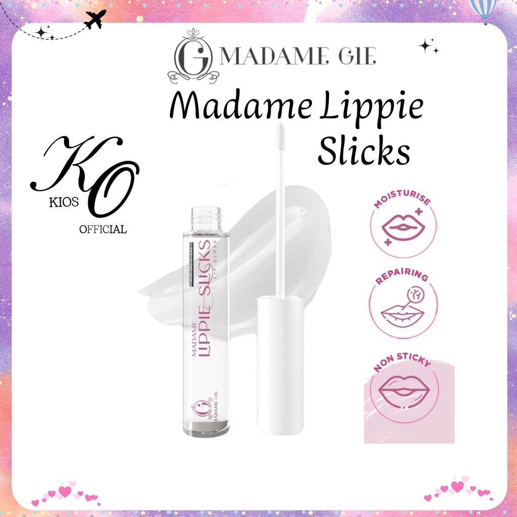 Madame Gie Madame Lippie Slicks | Lip Gloss Slick