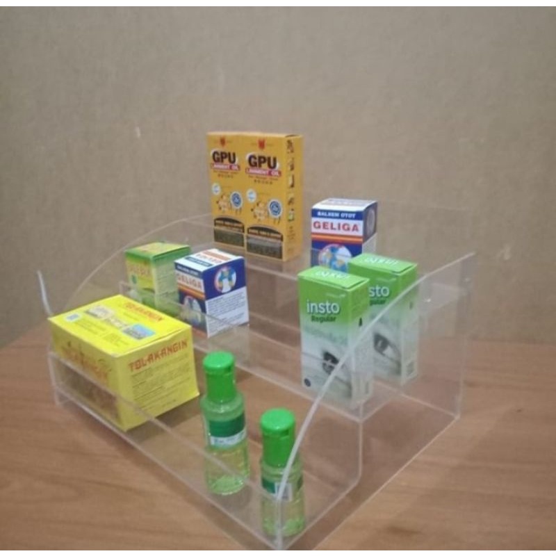 Rak display Obat/ tempat obat / obat