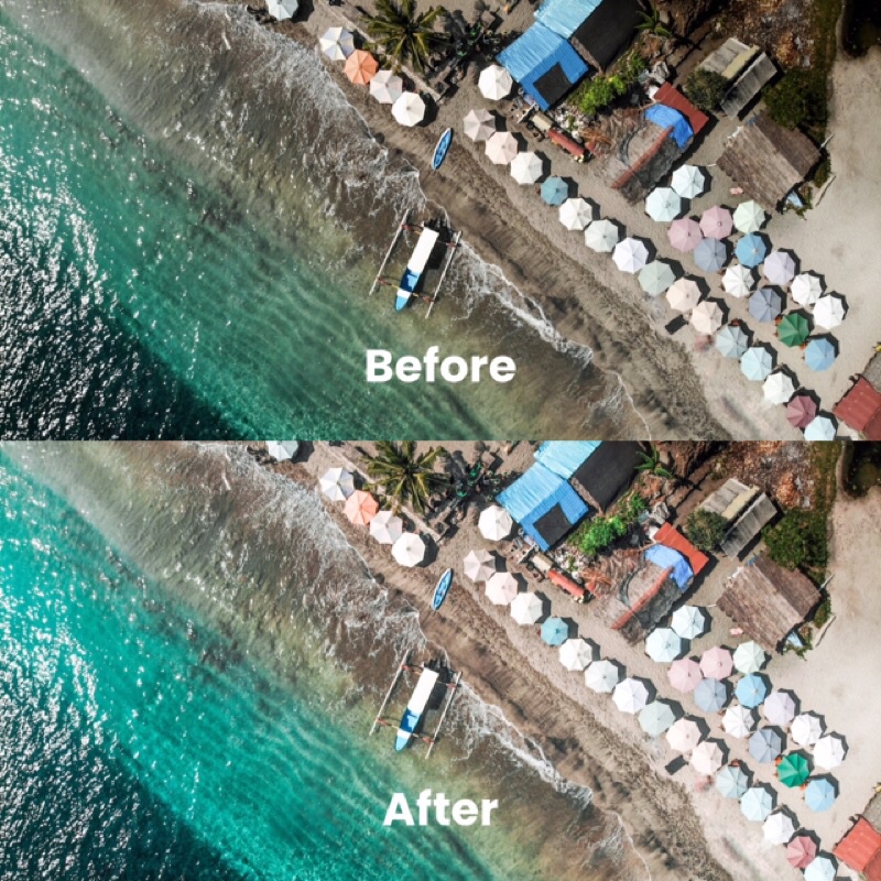 TROPICAL BALI PRESET LIGHTROOM (iOS &amp; ANDROID)