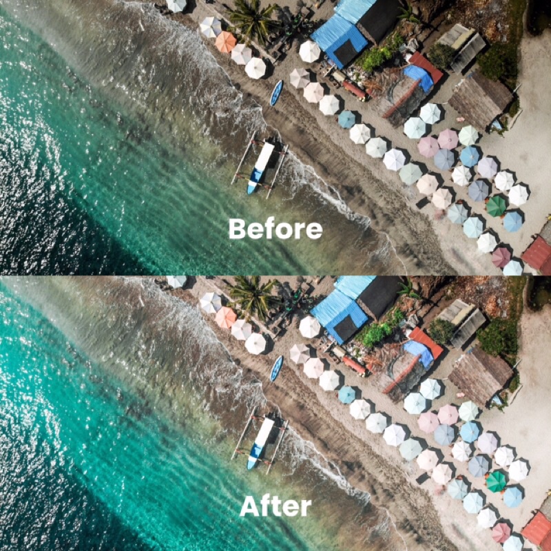 TROPICAL BALI PRESET LIGHTROOM (iOS &amp; ANDROID)