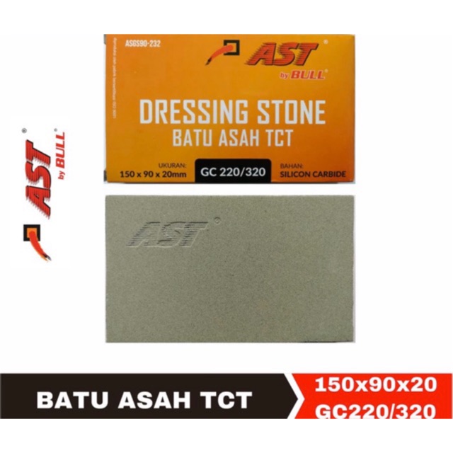 Batu Gosok Asah Tct Hijau  Dressing Stone 150x90x20 Ast