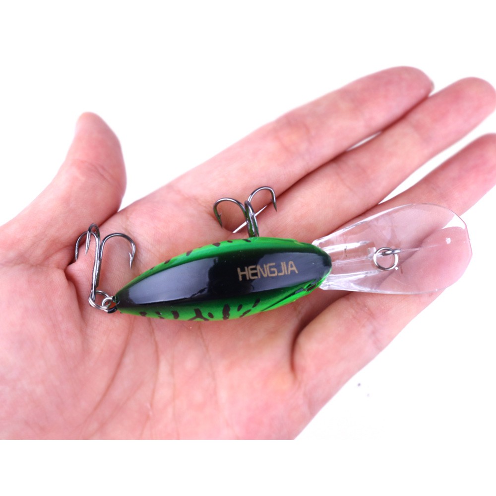 HENGJIA 1pcs 9cm/13g CrankBait Minnow Umpan Pancing Fishing Lure Ikan bait Memancing Peralatan