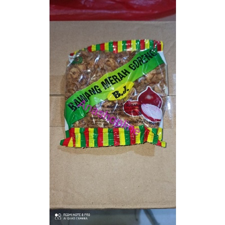 

Bawang Merah Goreng merk BJ 50gr / condiment
