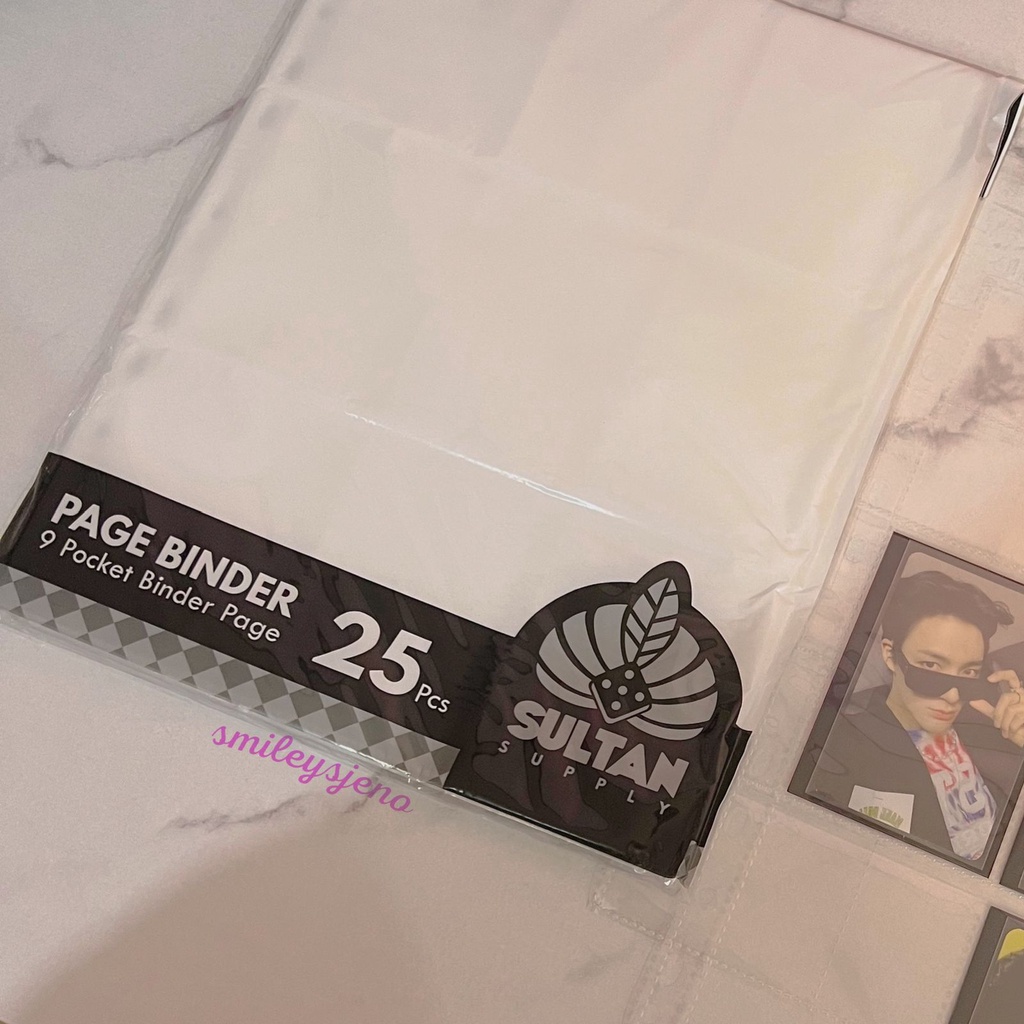 Sultan Sleeve Page Binder 9P