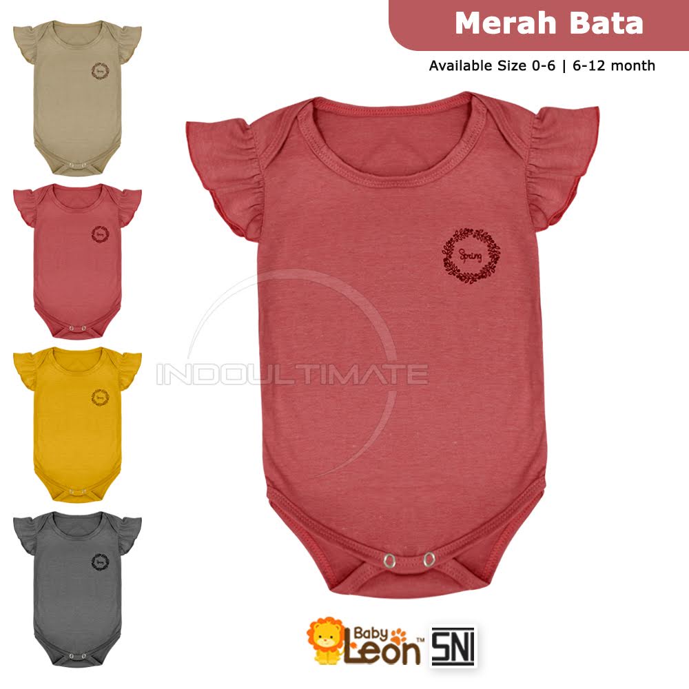 Jumper Two Tone Bayi Rample Baju Bayi SNI BC-300SK Jumsuit Jumpsuit Bayi Perempuan Baju Bayi Cewek Pakaian Anak Bayi Perempuan Body Suit Bayi Baju Harian Bayi