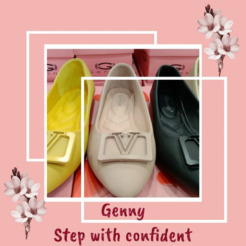 Genny flat shoes, flat shoes genny