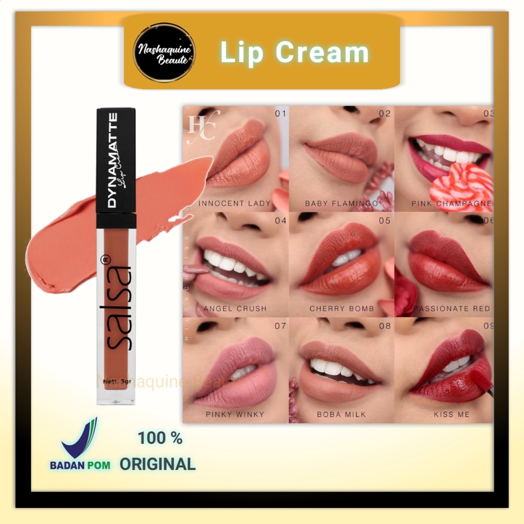 Salsa Dynamatte Lip Cream - Lip Cream Matte