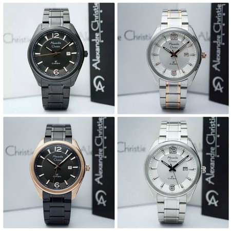 Jam Tangan Pria Original Alexandre Christie AC-8583MD/AC-8583/8583/ac8583/AC8583