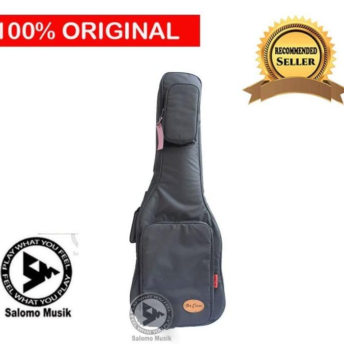 Dr Case Gigbag Gitar Akustik Acoustic Jumbo Premier Series - Hitam