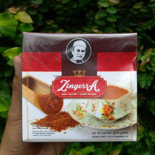 

ZingerrA - Minuman Serbuk Herbal Jahe Merah dan Aloevera Asli HPA International