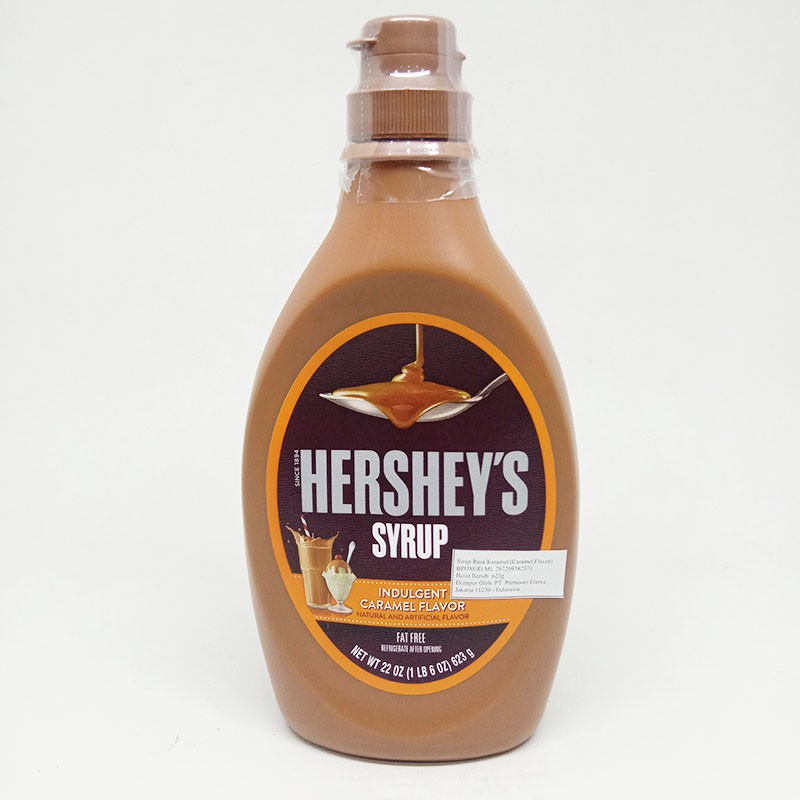 HERSHEY SYRUP INDULGENT CARAMEL 623 G