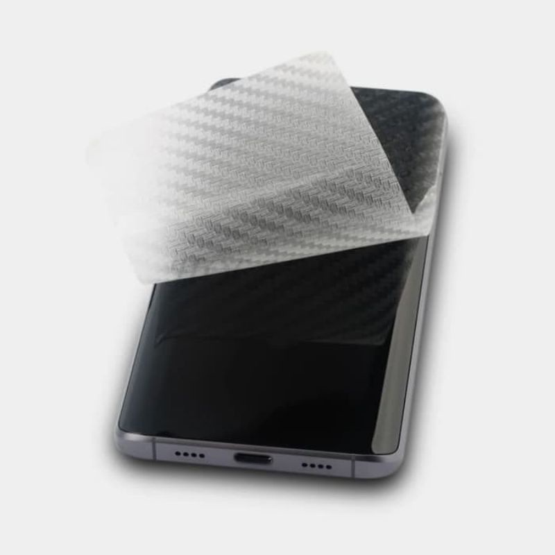 Reno 7 4G Reno 7 5G Reno 7 Z 5G Anti Gores Skin Karbon Belakang Garskin Screen Guard Protector Carbon Transparan Anti Jamur