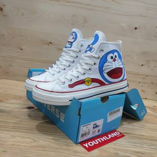  SEPATU  CONVERSE  1970S HI DORAEMON  X SAD 1 1 PERFECK KICK 