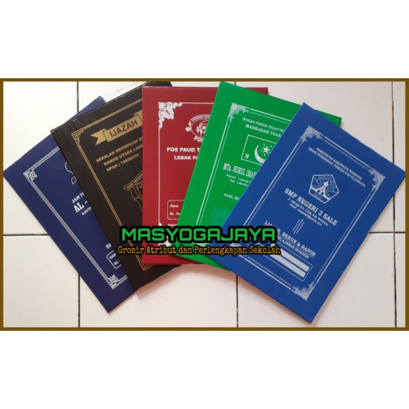 

Map Nafa Raport Ijazah Sekolah Grosir Murah - Atribut Sekolah
