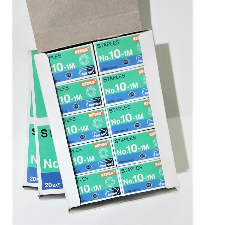 

Terbaik Staples Refill Kenko No. 10 Pack isi 20