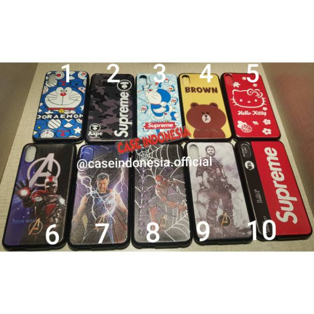 Soft Case Silikon Motif Gambar Lucu Superhero Advan S40 3G