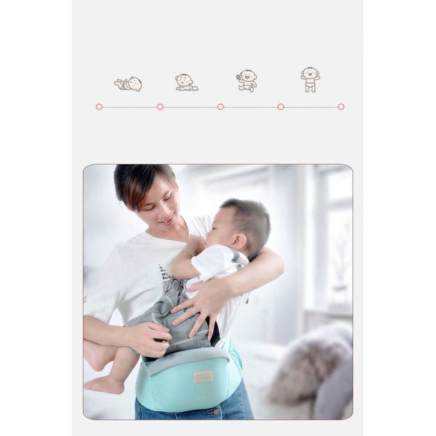 Gendongan Bayi Babby carrier Dudukan gendongan bayi Strap Pinggang aman dan nyaman bantalan dudukan bayi kuat kokoh