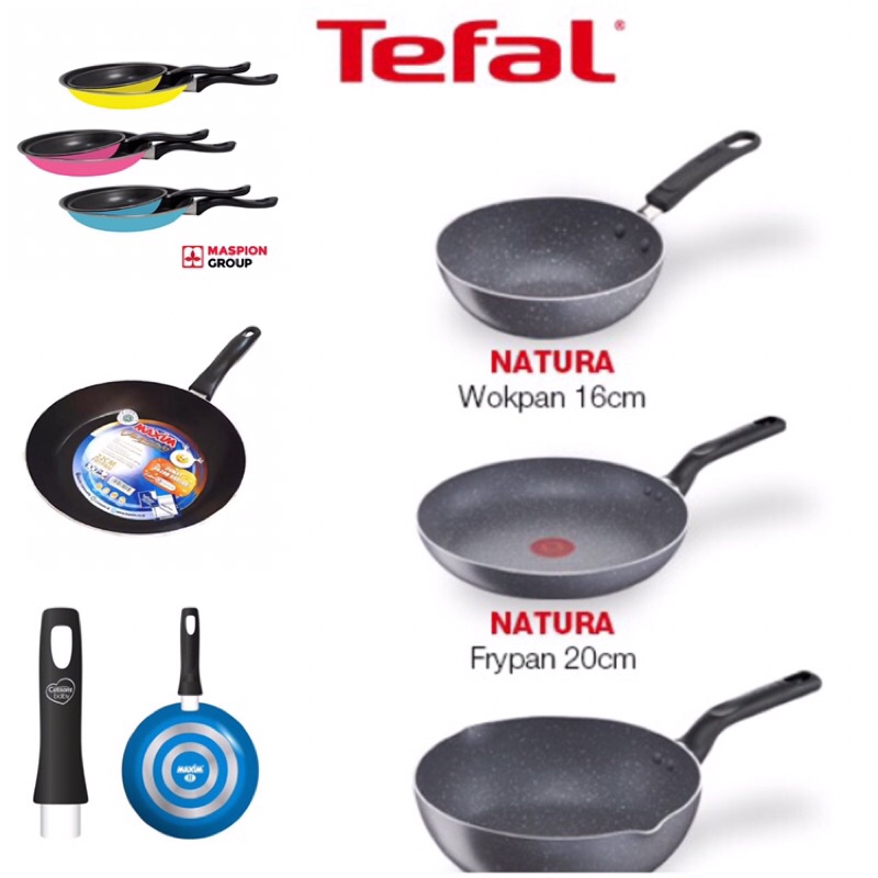 MAXIM VALENTINO TEFLON SKYLINE FRY TEFAL NATURA COOK & CLEAN EVERYDAY COOKING PERO CYPRUZ PAN SAUCEP