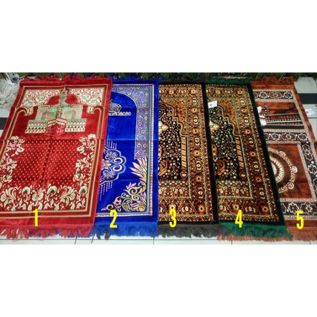 Sejadah Nurtex Soft Besar Bludru Turki