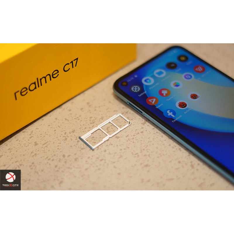 Slot Tempat Dudukan Simcard Simtray Sim Tray Card Lock Realme C17