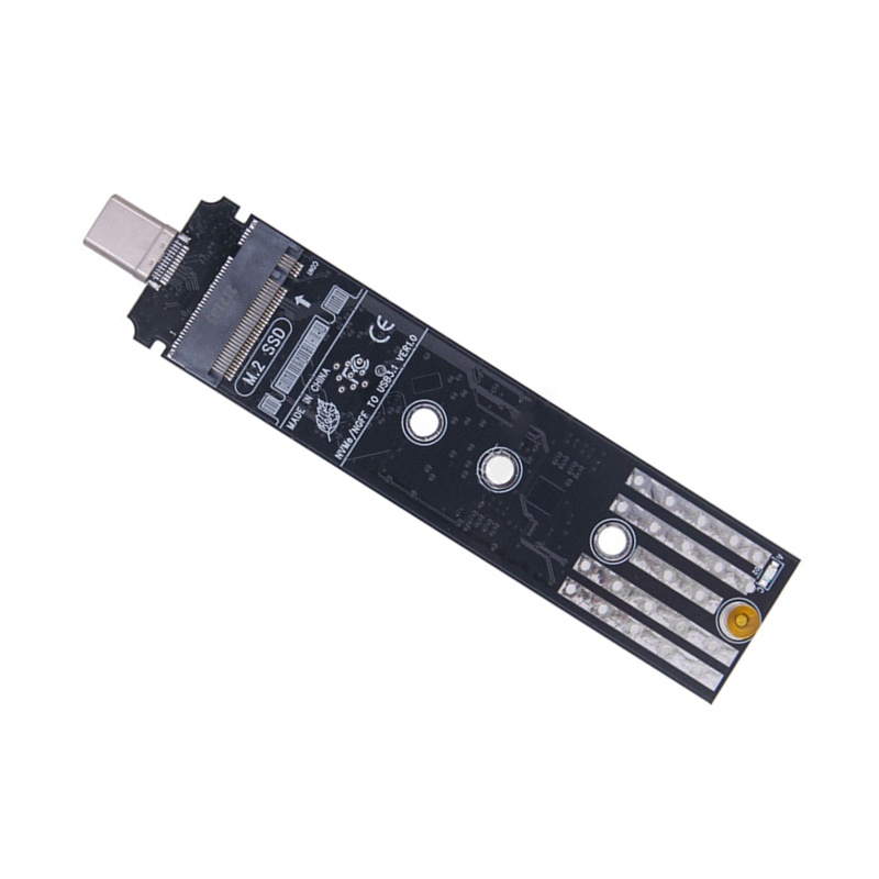 Btsg Adapter NVME NGFF Ke USB Berkinerja Tinggi Untuk Kartu SSD M.2 Ke Type-C (Tanpa Kabel N