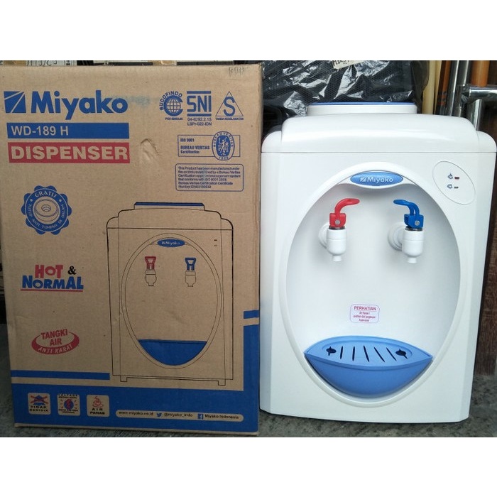 Water Dispenser Miyako WD189  Hot &amp; Normal / MIYAKO WD-189 H