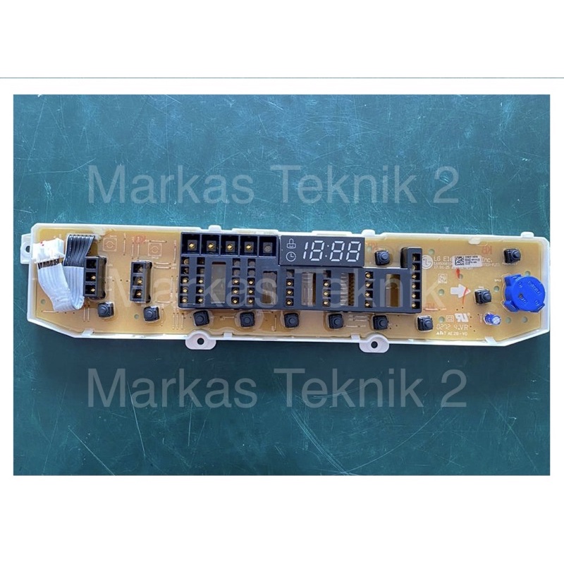 PCB DISPLAY T2107VS2M  MESIN CUCI LG EBR83079902 / EBR83079906 T2107VS2M T2108VS2M T2109VS2M