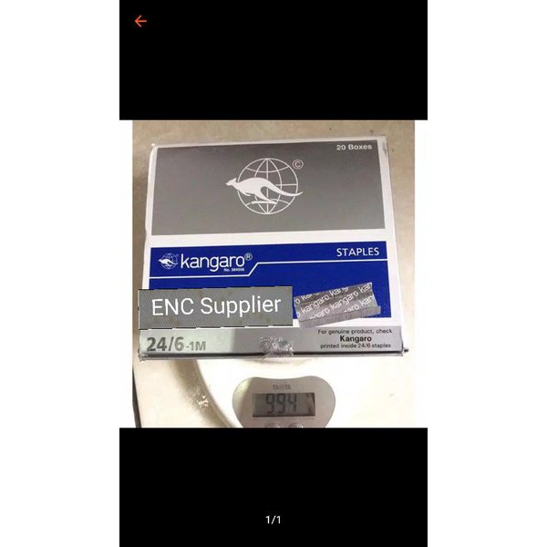 

Isi Staples Kangaro No 3 Atau 24/6