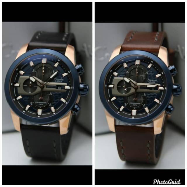 FOR SALE AC6270 MEN / AC 6270 ROSEGOLD BLUE ORIGINAL