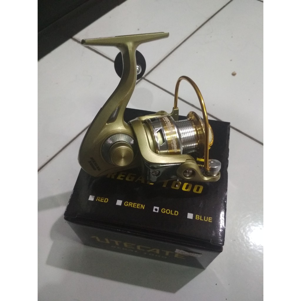 Reel Pancing Utecate Regal 1000 2000 3000 4000 13BB Reel Kolam  Sungai Omah Pancing Shop