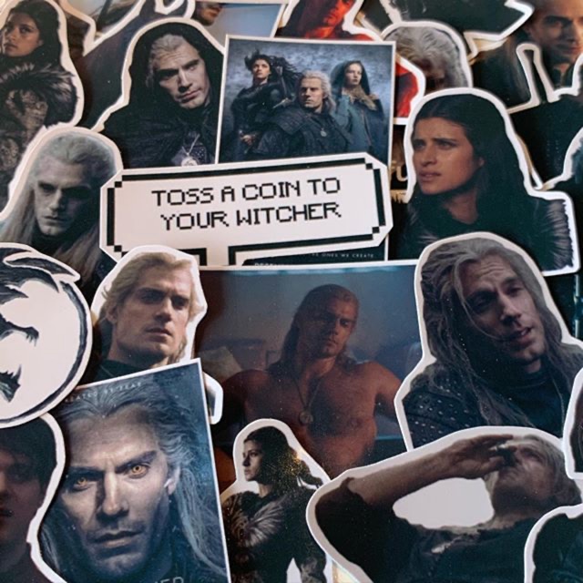 the witcher stickers