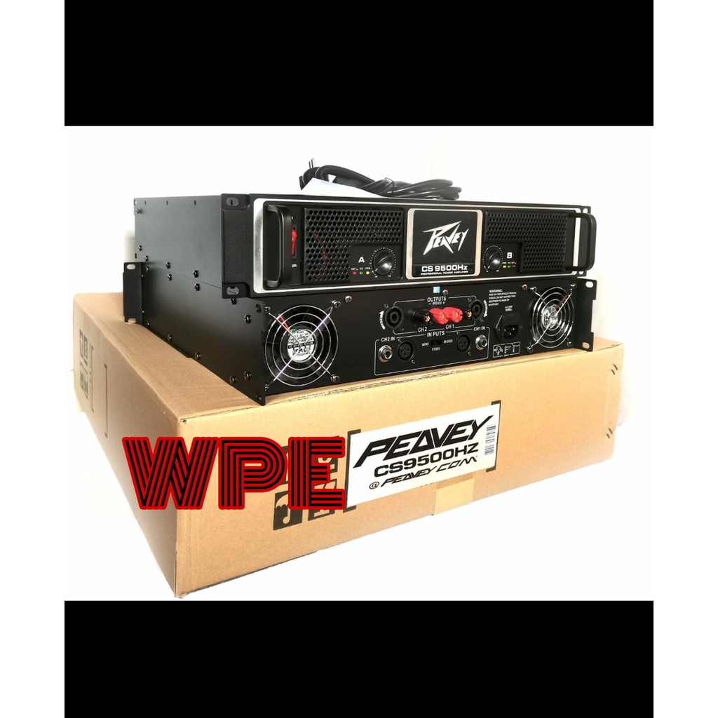 power amplifier peavey cs9500 / peavey cs 9500 2 channel