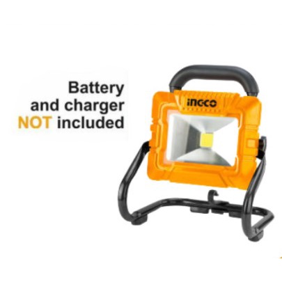 LAMPU SOROT 20 WATT LED CORDLESS 20V WORK LAMP INGCO CWLI2025