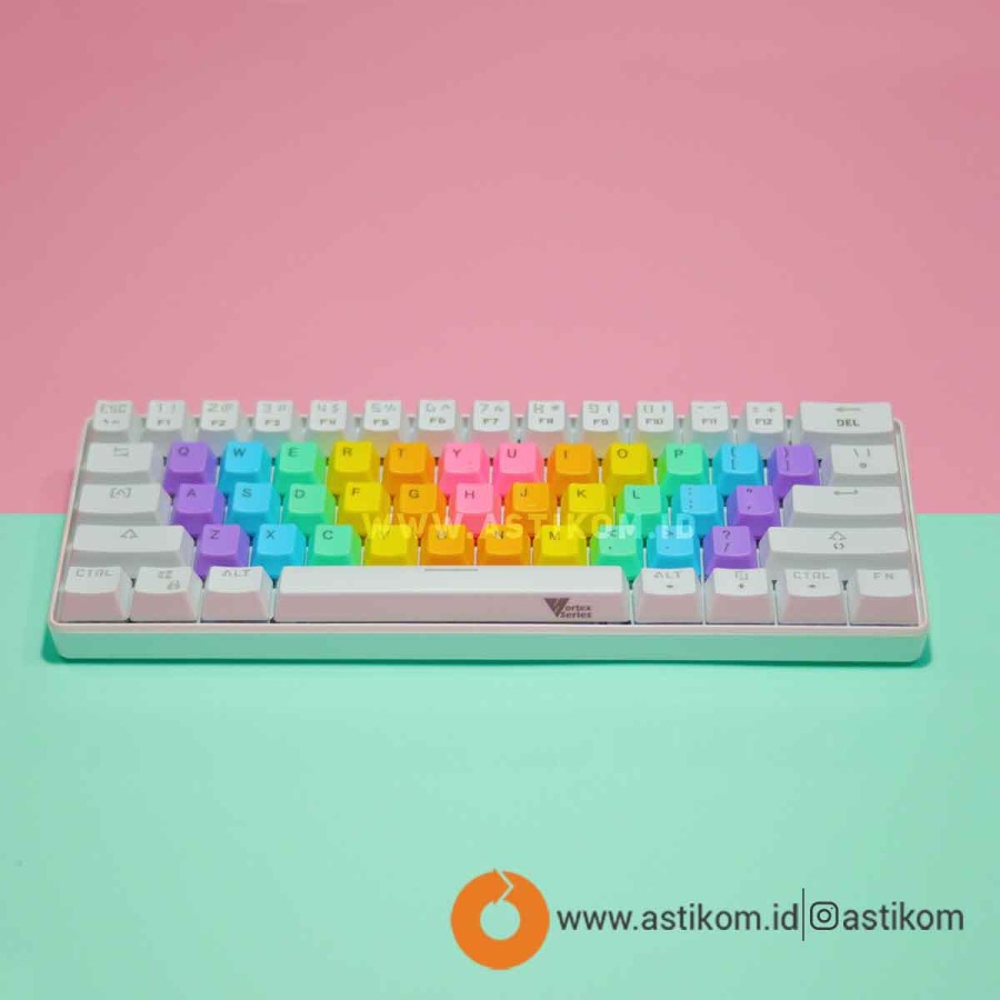 Mechanical Keyboard Keycaps Gaming Imperion Rainbow | By Astikom