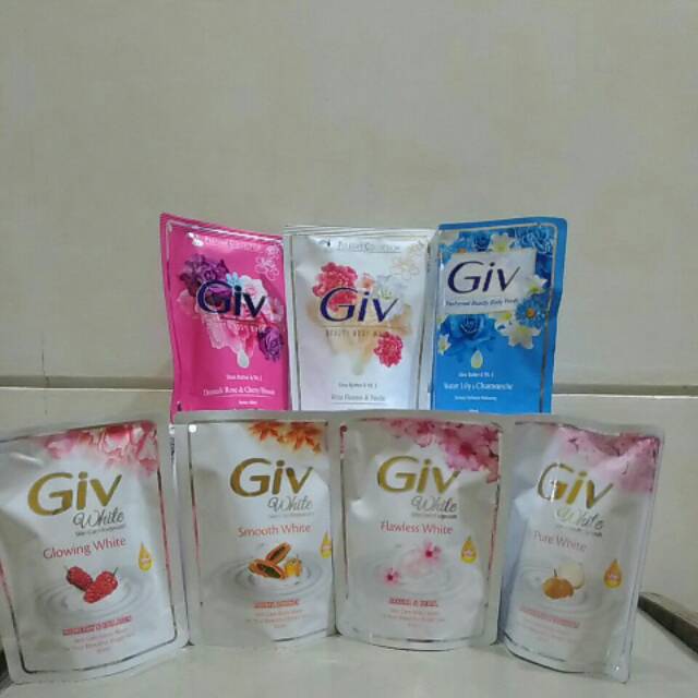 Giv Body Wash Mini Size 60ml Sabun Mandi Cair