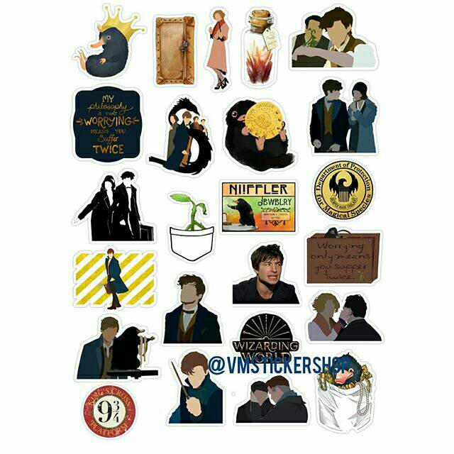 fantastic beasts stickers