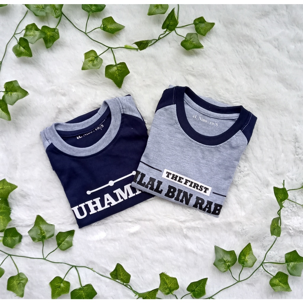 Kaos Anak Raglan 3/4 Untuk Anak Usia 1 Sampai 12 Tahun Motif Islami Terbaru - T-SHIRT tangan Panjang Anime One Piece