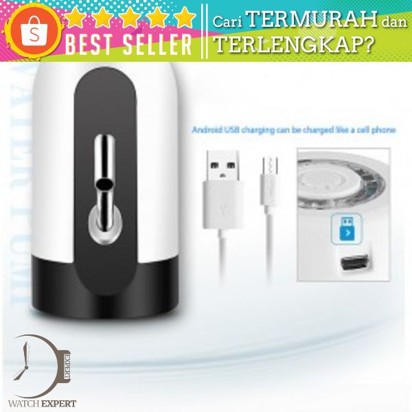 Alloet Pompa Elektrik Air Minum Galon Rechargeable Smart Wireless Pumping - SY-WD-01 - Black