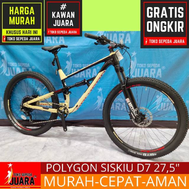 2019 polygon siskiu d7 dual suspension mountain bike